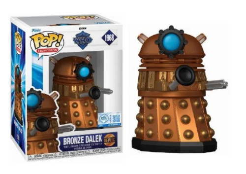 [prÉ-venda] Funko Pop - Doctor Who - Bronze Dalek 1968 Metallic Television Doctor Who #1968 - Produto Original