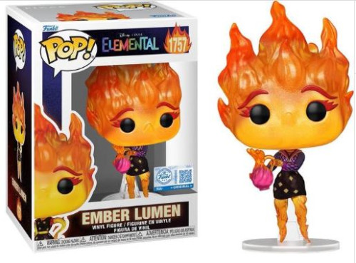 [prÉ-venda] Funko Pop - Elemental - Ember Lumen 1757 Chase FUNKO POP #1757 - Produto Original