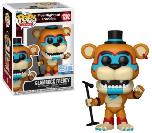 [prÉ-venda] Funko Pop - Five Nights At Freddy's - Glamrock Freddy 1202 FUNKO POP #1202 - Produto Original