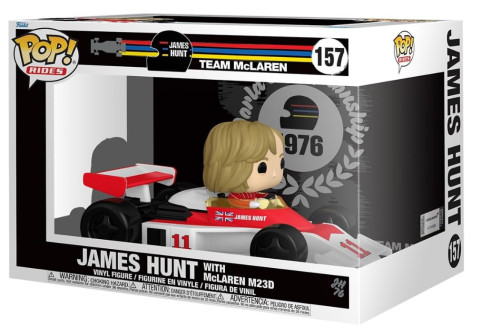 [prÉ-venda] Funko Pop - Formula 1 : Mclaren - James Hunt With Mclaren M23d 157 FUNKO POP #157 - Produto Original