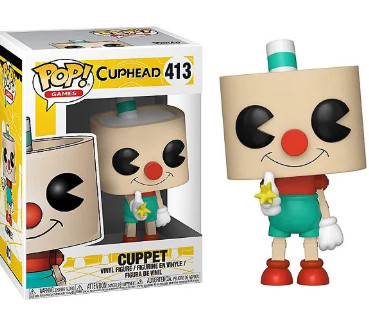 [prÉ-venda] Funko Pop - Games: Cuphead - Cuppet 413 (caixa Danificada)-Games Cuphead-413