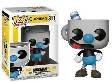 [prÉ-venda] Funko Pop - Games: Cuphead - Mugman 311 (caixa Danificada)-Games Cuphead-311
