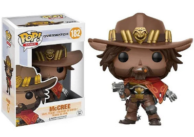 [prÉ-venda] Funko Pop - Games: Overwatch - Mccree 182-Games Overwatch-182