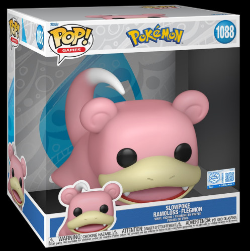[prÉ-venda] Funko Pop - Games: Pokemon -  Slowpoke 10” 1088-Games Pokémon-1088