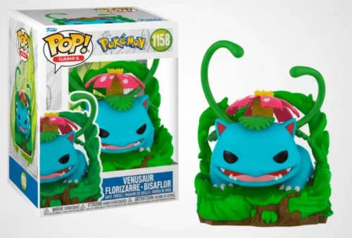 [prÉ-venda ]funko Pop - Games Pokémon - Venusaur 1158 - FUNKO POP  #1158