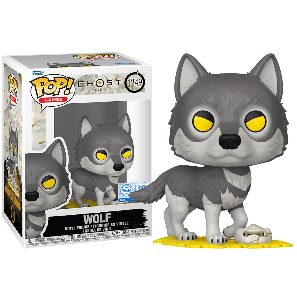 [prÉ-venda] Funko Pop - Ghost Of Yotei - Wolf 1249 FUNKO POP #1249 - Produto Original