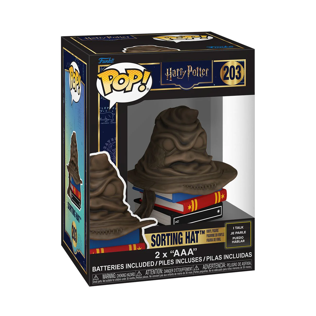 [prÉ-venda] Funko Pop - Harry Potter - Sorting Hat 203 Sound FUNKO POP #203 - Produto Original