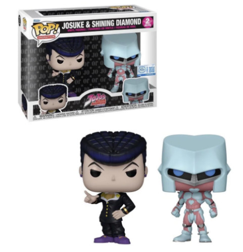 [prÉ-venda] Funko Pop! -jojo's Bizarre Adventure - 2-pack Josuke Higashikata & Shining Diamond FUNKO POP #1 - Produto Original
