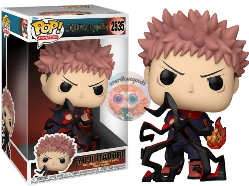 [prÉ-venda] Funko Pop - Jujutsu Kaizen - Yuji Itadori 2535 (10 Poloegadas) - Jujutsu Kaysen  #2535
