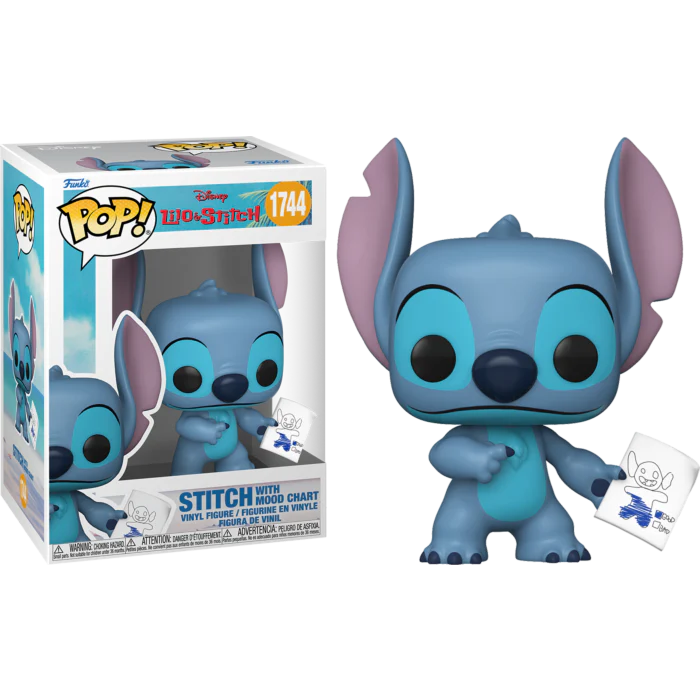 [prÉ-venda] Funko Pop - Lilo & Stitch - Stitch With Mood Chart 1744-FUNKO POP-1744