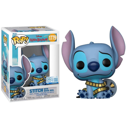[prÉ-venda] Funko Pop - Lilo & Stitch - Stitch With Movie Reel 1779 FUNKO POP #1779 - Produto Original