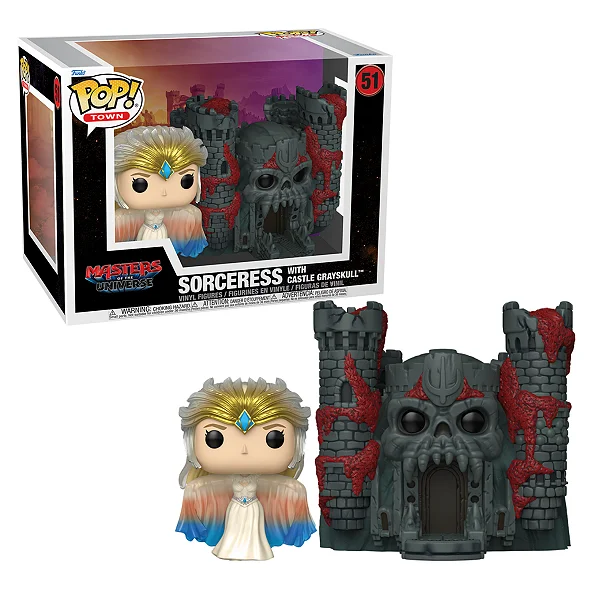 [prÉ-venda] Funko Pop - Master Of Universe - Sorceress With Castle Grayskull 51 FUNKO POP #51 - Produto Original