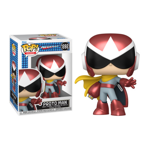 [prÉ-venda] Funko Pop - Megaman - Proto Man 1882 FUNKO POP #1882 - Produto Original