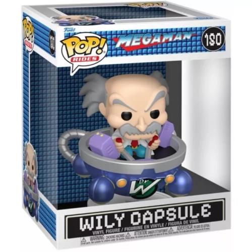 [prÉ-venda] Funko Pop - Megaman - Wily Capsule 180 FUNKO POP #180 - Produto Original