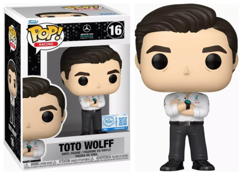 [prÉ-venda] Funko Pop - Mercedes-amg Petronas F1 Team - Toto Wolff 16 FUNKO POP #16 - Produto Original