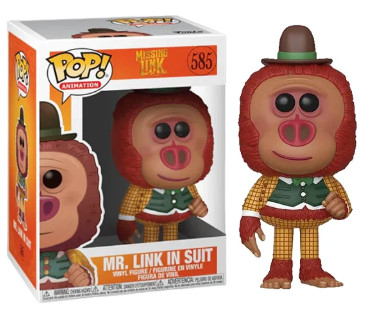 [prÉ-venda] Funko Pop - Missing Link - Mr.link In Suit 585 (caixa Danificada)-Animation Missing Link-585