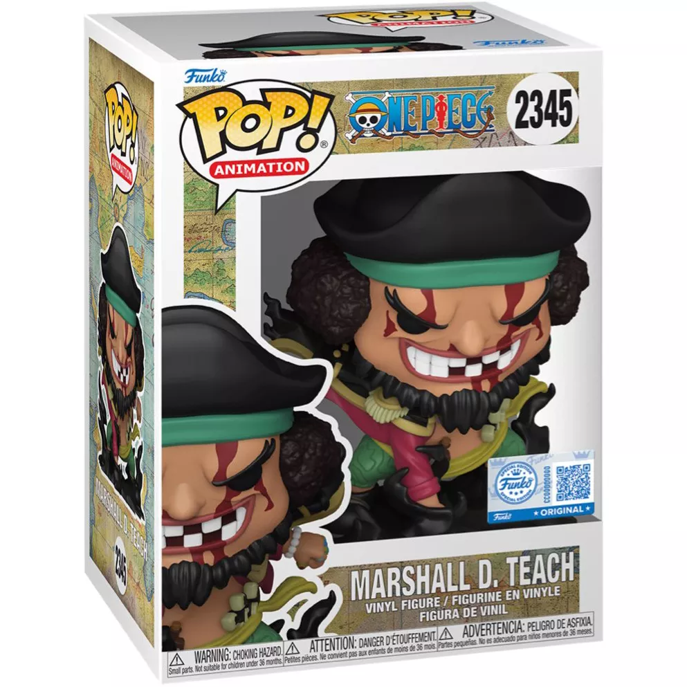 [prÉ-venda] Funko Pop - One Piece - Marshall D. Teach 2345 FUNKO POP #2345 - Produto Original