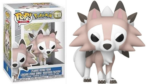 [prÉ-venda] Funko Pop - Pokémon - Lycanroc Midday Form 1210 FUNKO POP #1210 - Produto Original