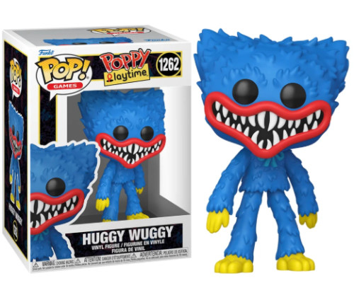 [prÉ-venda] Funko Pop - Poppy Playtime - Huggy Wuggy 1262 (floked) FUNKO POP #1262 - Produto Original
