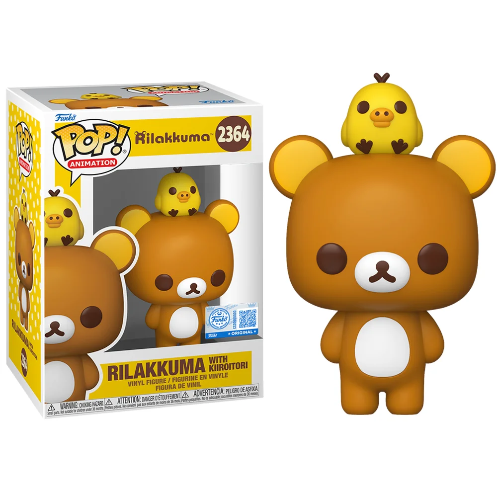 [prÉ-venda] Funko Pop - Rilakkuma - Rilakkuma With Kiiroitori 2364 - FUNKO POP  #2364