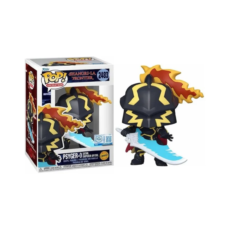 [prÉ-venda] Funko Pop - Shangri-la Frontier - Psyger-0 Satan, Emperor Of Evil 2483 Chase FUNKO POP #2483 - Produto Original