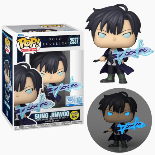 [prÉ-venda] Funko Pop - Solo Leveling - Sung Jinwoo With Sword 2537 (gitd) FUNKO POP #2537 - Produto Original