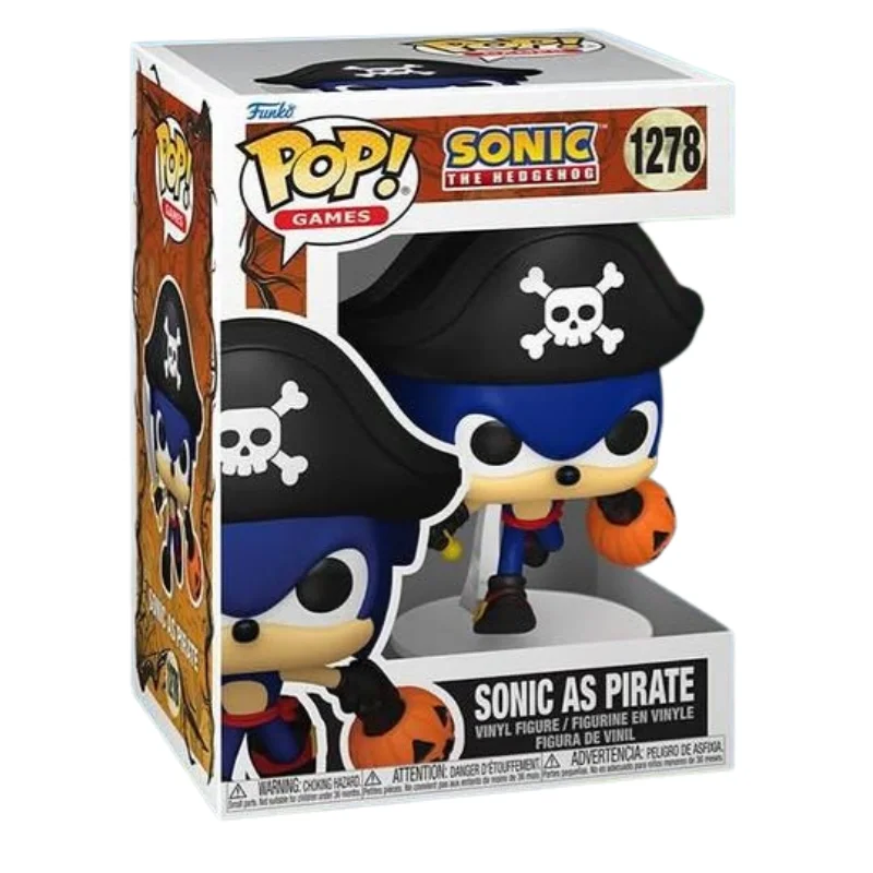 [prÉ-venda] Funko Pop - Sonic The Hedgehog - Sonic As Pirate 1278 FUNKO POP #1278 - Produto Original