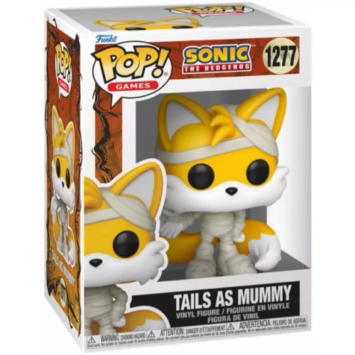 [prÉ-venda] Funko Pop - Sonic The Hedgehog - Tails As Mummy 1277 FUNKO POP #1277 - Produto Original