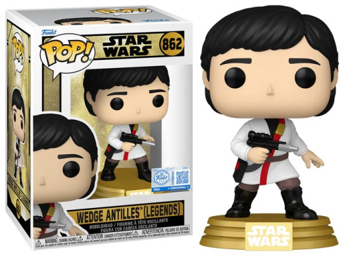 [prÉ-venda] Funko Pop - Star Wars - Wedge Antilles (legends) 862 FUNKO POP #862 - Produto Original