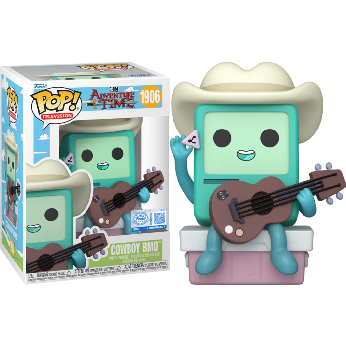 [prÉ-venda] Funko Pop - The Adventure Time - Cowboy Bmo 1906 FUNKO POP #1906 - Produto Original