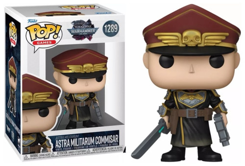[prÉ-venda] Funko Pop - Warhammer 40,000 - Astra Militarum Commisar 1289 FUNKO POP #1289 - Produto Original