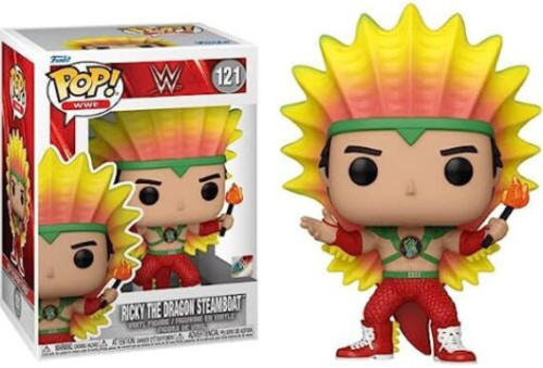 [prÉ-venda] Funko Pop -sport  Wwe - Ricky The Dragon Steamboat Figure 121-Sports WWE-121