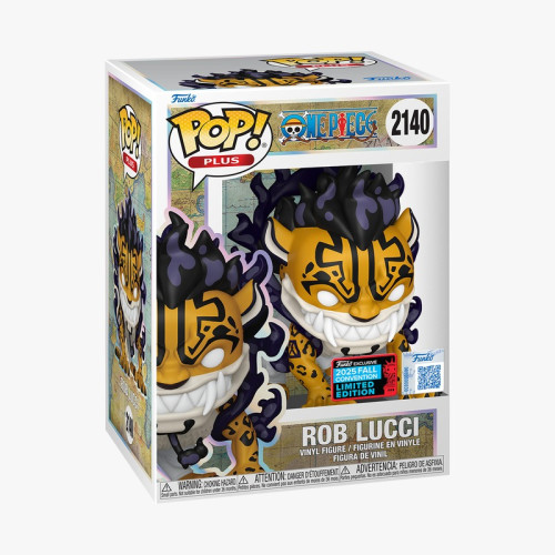 [prÉ-venda] Funko Pop Plus - One Piece - Rob Lucci 2140 (nycc 2025)-One Piece-2140