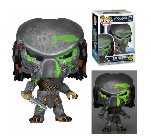 [prÉ-venda] Funko Pop - Alien Vs Predator - Bull Predator 1999 (glow) - Alien Vs Predator - #1999 - Funko Pop - #1999 FUNKO POP #1999 - Produto Original