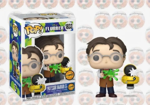[prÉ-venda] Funko Pop - Flubber - Professor Brainard With Weebo 1833 (chase) Flubber #1833 - Produto Original