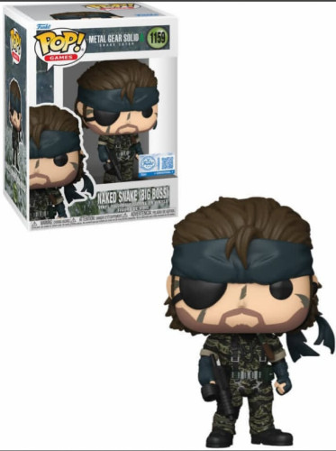 [prÉ-venda] Funko Pop - Games: Metal Gear Solid Delta! - Naked Snake (big Boss) 1159-Metal Gear Solid Delta: Snake Eater-1159