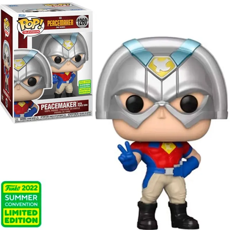 Funko Pop Pacificador / Peacemaker DC Peacemaker #1260 - Produto Original