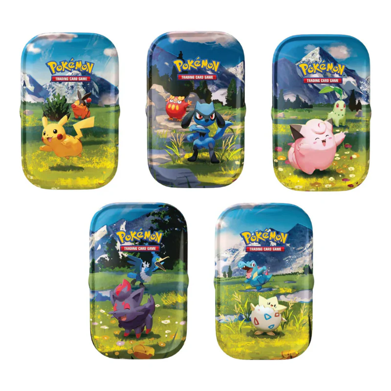 Pokémon Tcg: Mega Evolution - Ascended Heroes - Mini Tin - Inglês Pokemon # - Produto Original