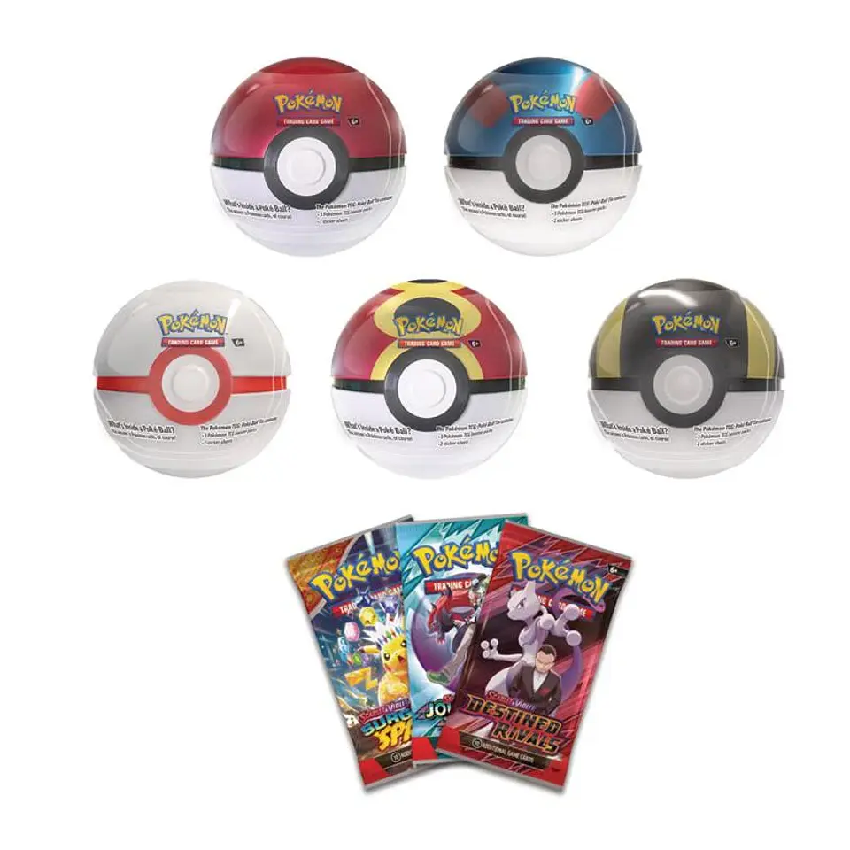 Pokémon Tcg: Poké Ball Tin (q4 2025) - Inglês Pokemon # - Produto Original