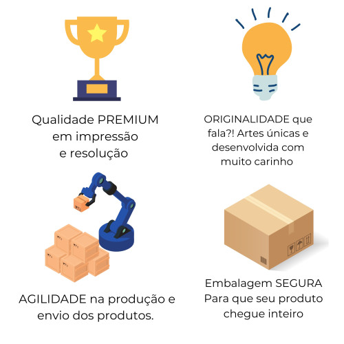 Quadro/ Pôster Mosaico Frieren - 3 Peças - Personalizado - #