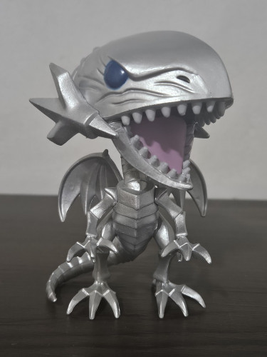 Funko Pop Blue-eyes White Dragon 389 Metálico (silver) / Dragão Branco De Olhos Azuis Prata Yu-gi-oh! - Yugioh - #389
