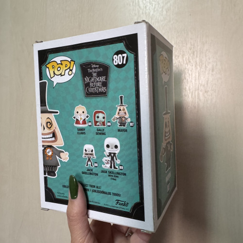 Funko Pop! Mayor / Prefeito - The Nightmare Before Christmas - Disney O Estranho Mundo De Jack - #807