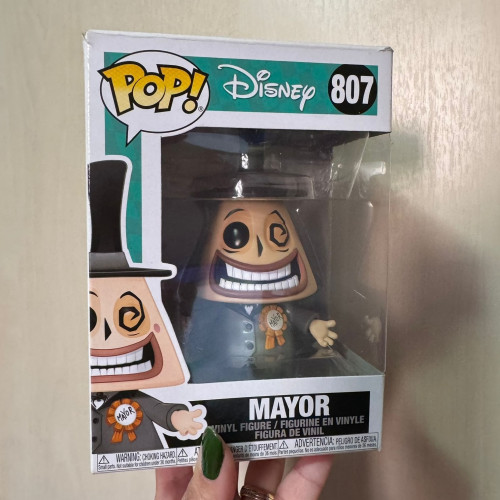 Funko Pop! Mayor / Prefeito - The Nightmare Before Christmas-Disney O Estranho Mundo De Jack-807