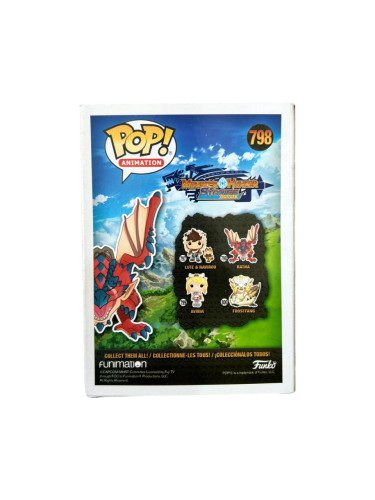 Funko Pop Ratha / Rathalos -  Caixa Amassada - Monster Hunter Stories - #798