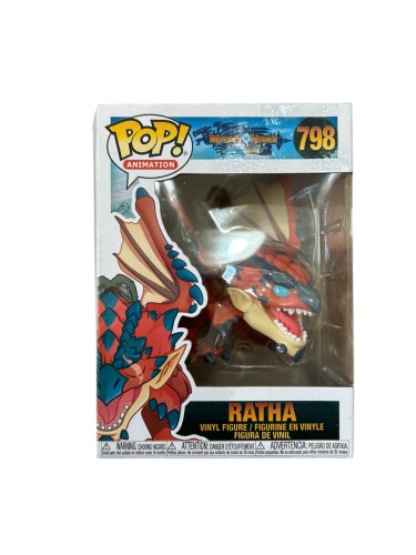 Funko Pop Ratha / Rathalos -  Caixa Amassada-Monster Hunter Stories-798