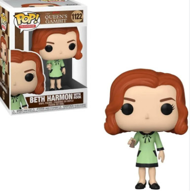 Funko Pop! - Netflix: The Queen's Gambit/A Rainha do Xadrex - Beth Harmon w/ Rook 1122-Netflix-1122