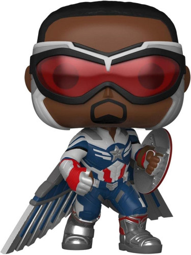 Funko Pop Capitão America / Sam Wilson-The Falcon And The Winter Soldier-819