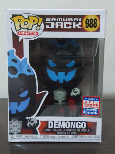 Funko Pop Demongo 988 Caixa Danificada / Samurai Jack-Cartoon Network-580