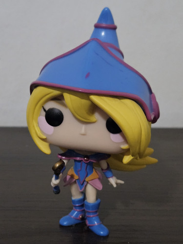 Funko Pop Dark Magician Girl 390 Sem Caixa / Sem Base (Detalhes na Pintura) Yugioh-Yu-Gi-Oh!-390