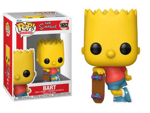 Funko Pop! TV: Os Simpsons - Bart Simpson c/ Skateboard-Os Simpsons-1652